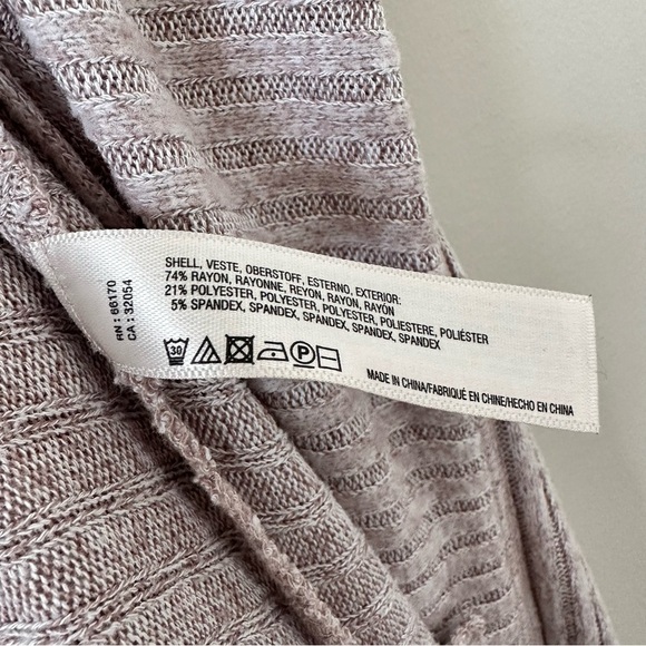 ANTHROPOLOGIE-SATURDAY Sunday Acadia Midi Open Cardigan (Size:Small) - Picture 9 of 10